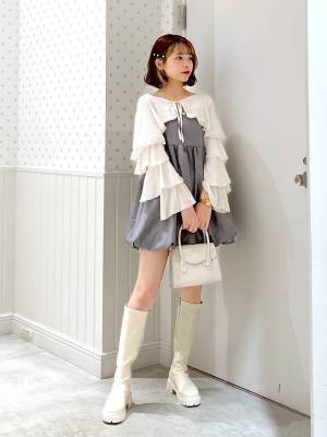 今季のモテ服見っけ！ ふんわり【バルーンワンピ】が可愛い♡