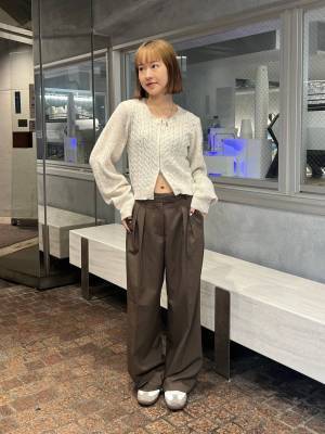 『どこで買ったの？』って聞かれそう！【ALAND】トレンド感満載♡「主役級ボトムス」