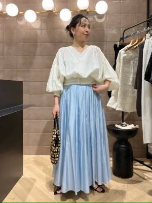 このコーデ、真似させてッ！ 夏は【ホワイト × ブルー】が大優勝♡