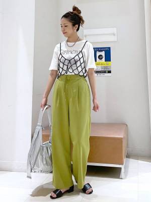 これは真似したい♡【グローバルワーク】おしゃれスタッフの「ビスチェコーデ術」