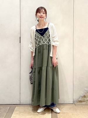 これは真似したい♡【グローバルワーク】おしゃれスタッフの「ビスチェコーデ術」