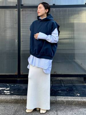 羽織買うなら！ ラフなのにオシャレ見え♡【ネイビーパーカー】