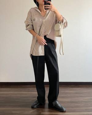 ＜困ったときの救世主！＞ ラクにおしゃ見えが叶う♡【スラックス】