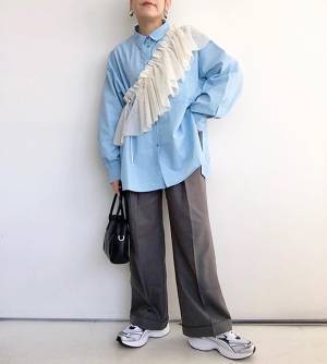 ＜困ったときの救世主！＞ ラクにおしゃ見えが叶う♡【スラックス】