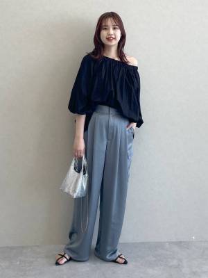 ツヤ感がたまらない♡ 今季は涼しげ【サテンアイテム】に注目！