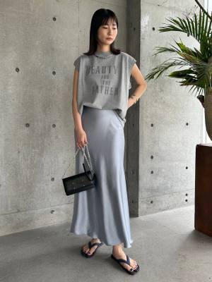 ツヤ感がたまらない♡ 今季は涼しげ【サテンアイテム】に注目！