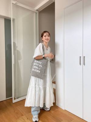 1枚で主役級♡ だぼっとシルエットが今っぽい【ボリュームワンピ】