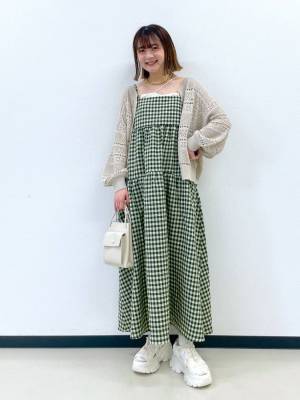 1枚で主役級♡ だぼっとシルエットが今っぽい【ボリュームワンピ】