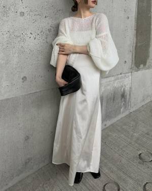 “オール白”が今季の気分♡ 上品可愛い【大人のガーリースタイル】