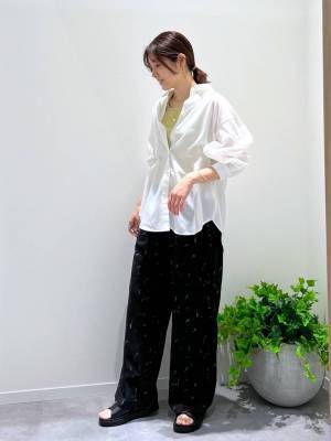 この春夏、重宝しそう♡【グローバルワーク】お手入れも楽ちん！「万能シャツ」