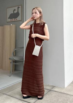 今季、絶対に着たい♡【ロペピクニック】上品な透け感が可愛い！「ニットトップス」