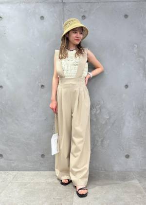 今季、絶対に着たい♡【ロペピクニック】上品な透け感が可愛い！「ニットトップス」