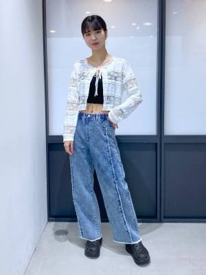 えっ、秋まで着られるの？！【ALAND】超使えそう♡「花柄カーディガン」