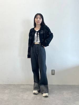 えっ、秋まで着られるの？！【ALAND】超使えそう♡「花柄カーディガン」