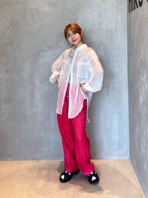 今季も大・大・大注目ーッ！ 今すぐにゲットしたい♡【最旬シアーシャツ】