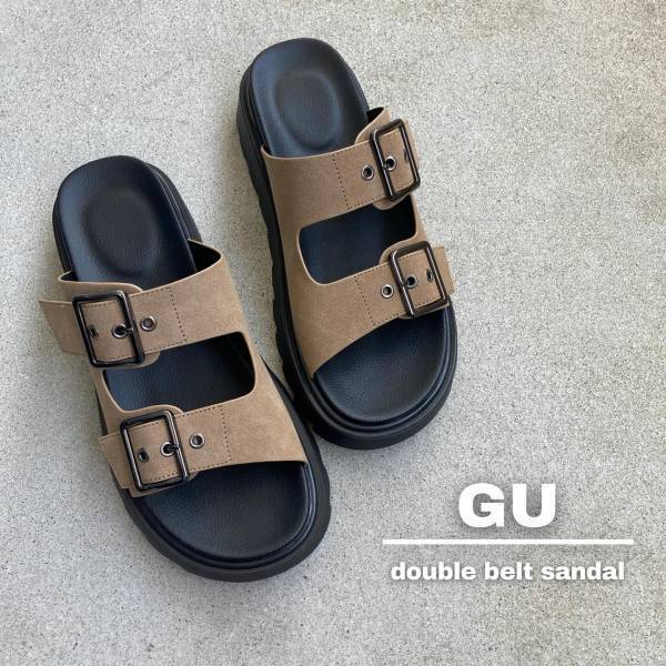 《とりあえずGETしておきたい♡》【GU】春夏コーデに欠かせない！「注目サンダル」