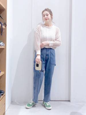 即マネしたい！ ヘルシーな肌見せなら【メッシュトップス】が正解♡