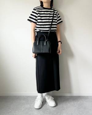 【ユニクロ】の本気を見た、、、！ オールシーズン着回せる♡「ロングスカート」