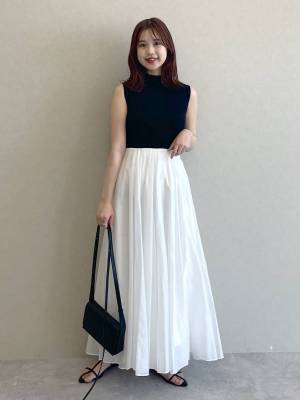 今季、狙いたい♡ 春夏も大人映えする【モノトーンワンピ】