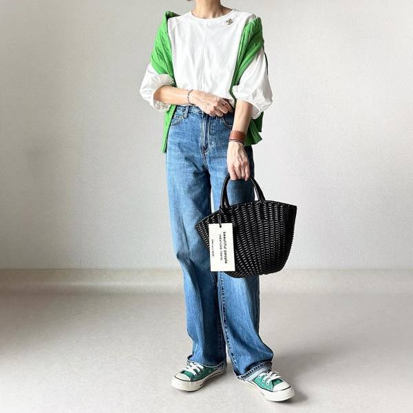 売り切れ前に急げーッ！【ユニクロ】美シルエットできれい見え♡「優秀デニム」