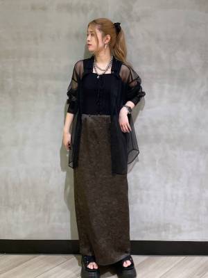 今買いたい！ 旬の“レイヤードコーデ”が叶う♡【チュールアイテム】