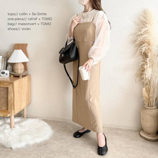 トキメキが止まらない♡【しまむら】コーデに抜け感プラス！「シアートップス」