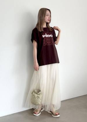 たまらない可愛さ♡【ROPÉ PICNIC】上品もカジュアルも◎「チュールスカート」