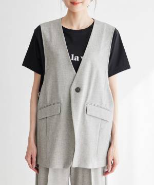 コーデをグッと格上げ！【ROPÉ PICNIC】大人っぽ可愛い♡「ジレ・ベスト」