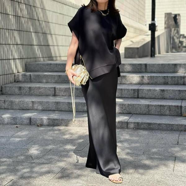 真似するだけで即オシャ見え！ シンプル & 上品♡【大人モノトーンコーデ】