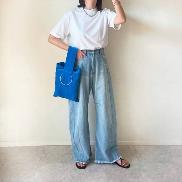 今季マストで買いたいッ！【ユニクロ】着回し力も期待できる♡「シンプルTシャツ」