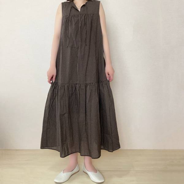 買ってよかった♡【ユニクロ】夏にぴったり！「ライトコットンワンピース」