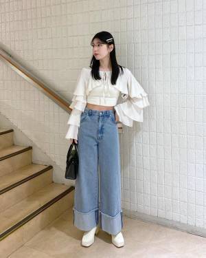 コーデのマンネリ化を解決！【ロールアップデニム】でトレンド感アップ♡