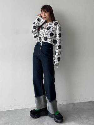 コーデのマンネリ化を解決！【ロールアップデニム】でトレンド感アップ♡