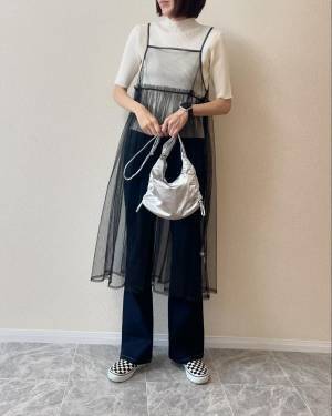 この夏、大本命！！【しまむら】何合わせても可愛いっ♡「チュールワンピ」