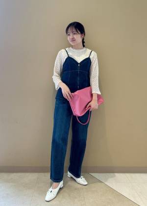 今季、大注目ーッ！【ROPÉ PICNIC】一点投入で即トレンド♡「デニムビスチェ」