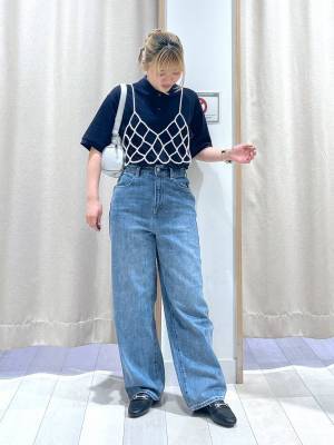 おしゃれ度爆上がり♡【グローバルワーク】プラスワンで取り入れたい！「パールビスチェ」