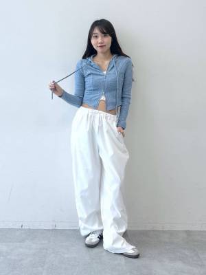 《24春夏、注目カラー♡》【ALAND】着るだけで即今っぽ！「淡色ブルーアイテム」