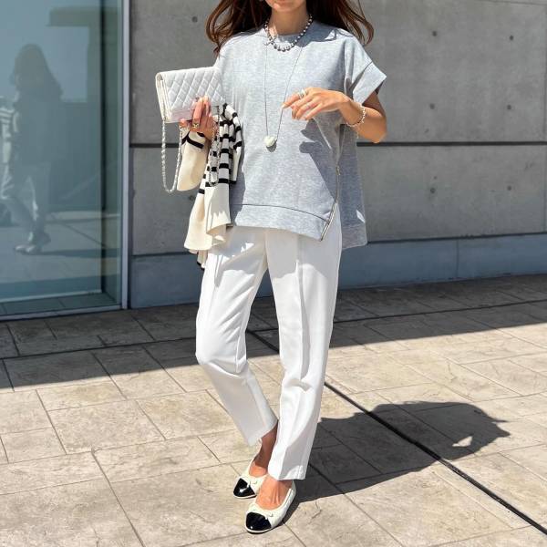 今すぐに真似させて！（涙）【GU】の“パンツ”を使った「大人きれいめコーデ」って？