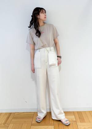 春夏こそ映える♡【ROPÉ PICNIC】着回し力高めな「淡色トップス」