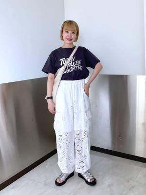 真似するだけで、即オシャレ♡【プリントT】を使った「最旬カジュアルコーデ」とは？