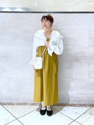 《コーデに迷った時の救世主！》着こなしたくさん！【キャミワンピ】が優秀♡