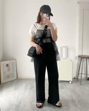 『快適 × 可愛い』って最強♡【GU】カラバリ豊富で嬉しい！「リブパンツ」