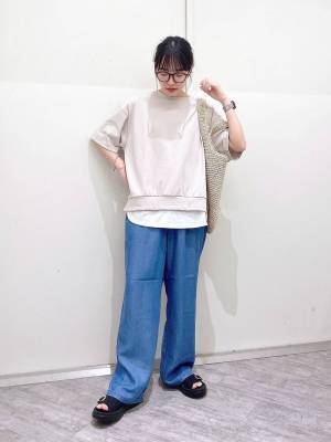 これからの季節にぴったり♡【グローバルワーク】さらっと快適！「優秀デニム」