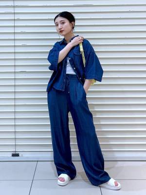 これからの季節にぴったり♡【グローバルワーク】さらっと快適！「優秀デニム」