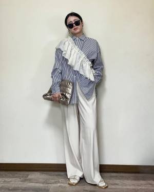 買い足すなら『白』一択！【ユニクロ】“バズりパンツ”でつくる♡「最旬コーデ」