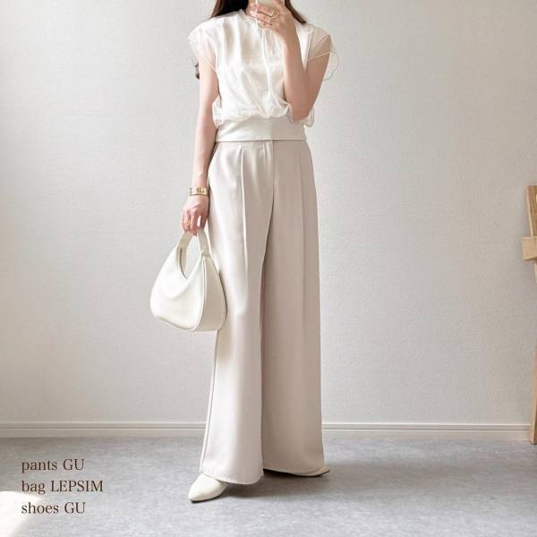 しまパトで見つけてッ！【しまむら】大人可愛いが叶う♡「ホワイトトップス」