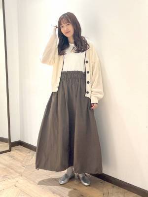 スッキリ見えも期待！【グローバルワーク】大人カジュアルな「カーキアイテム」に注目♡