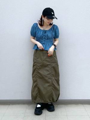 こなれ感半端ない！ 一点投入で即トレンド感ゲット♡【デニムトップス】