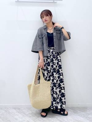 こなれ感半端ない！ 一点投入で即トレンド感ゲット♡【デニムトップス】