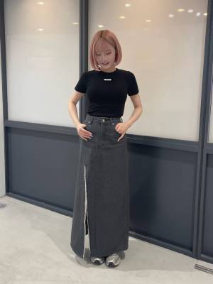 売り切れ前にゲットしたい！【ALAND】今買って長く着られる♡「デニムロングスカート」